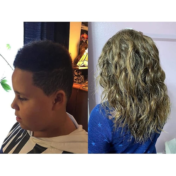 Hår Svamp, Magic Barber Twist Curl Brush Svamp (2stk, Sort)