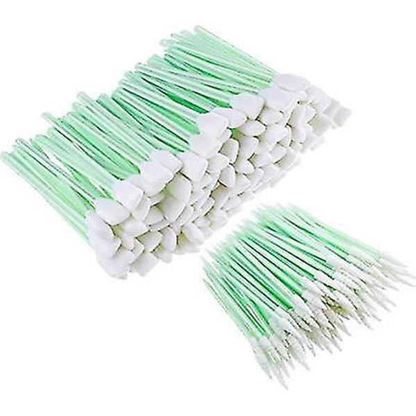 200 Pieces Foam Cleaning Swab Sticks Foam Tip Cleaning Swabs Sponge Stick For Inkjet Printer, Print Head, Camera, Optical Lens, Optical Equipment (squ