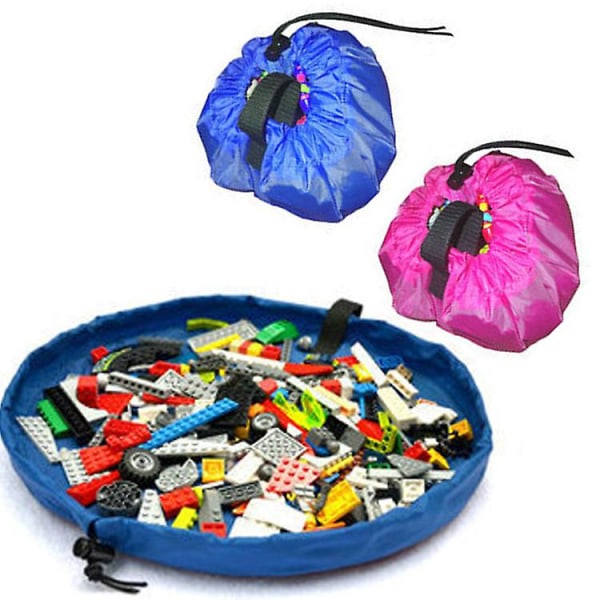 Leksaksförvaringsväska Barnleksaker Snabb portabel Bekvämt organisera förvaringsväska