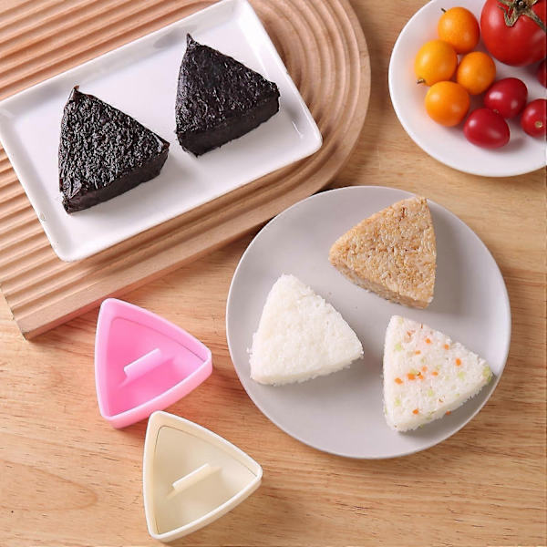 Onigiri Form Triangel, 2-pack Stor Risbollsform Sushi Maker