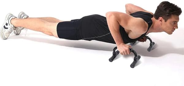 Push-up stænger, 1 par push-up stænger til cardio og styrketræning