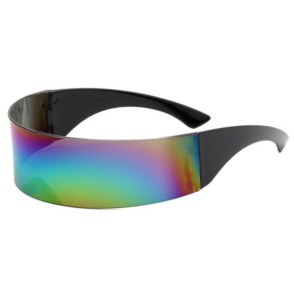 Futuristiska sköldsolglasögon Monoblock Cyclops UV400