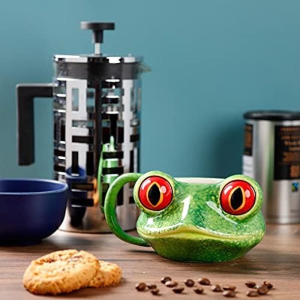 Pukinator Storøjet Frø Keramisk Krus Tree Frog