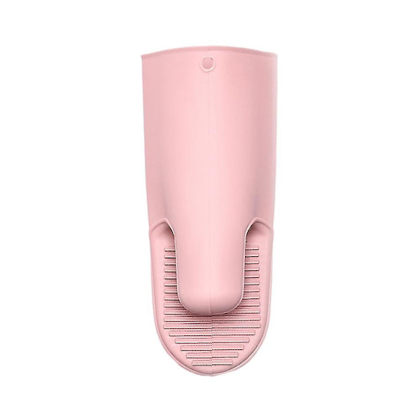 Silikonugnsvante Värmebeständig Mikrovågsugnsvante Halkskydd Bakverktyg Köksvante (1 par, rosa)