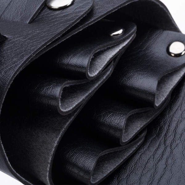 Frisörverktyg Midjeväska PU Läder Hårstyling Utrustning Bälte Väska Frisör Väska Pung Läder Hårklippning Holster Pung för att hålla saxar