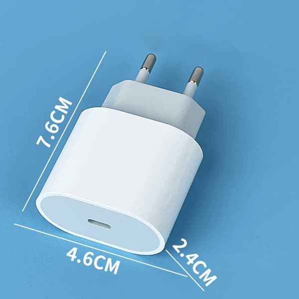 4 stk. oplader til iPhone 15 + 2M kabel Hurtigoplader USB-C til USB-C