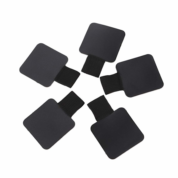 Pen Ring, Notebook Pen Holder, Selvklæbende Elastisk Blyant Ring til Notebook Dagbog Kalender Tablet (5 Pak)