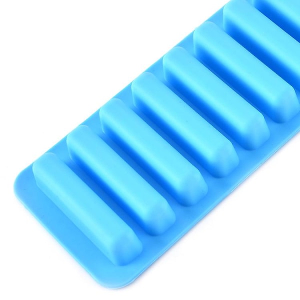 Gitre Rektangulær Bar Stick Blok Iskube Jelly Bakke Silikone Kage Chokolade Fondant Cookie Form Køkken Bagning Diy Værktøj (2stk, Lilla)