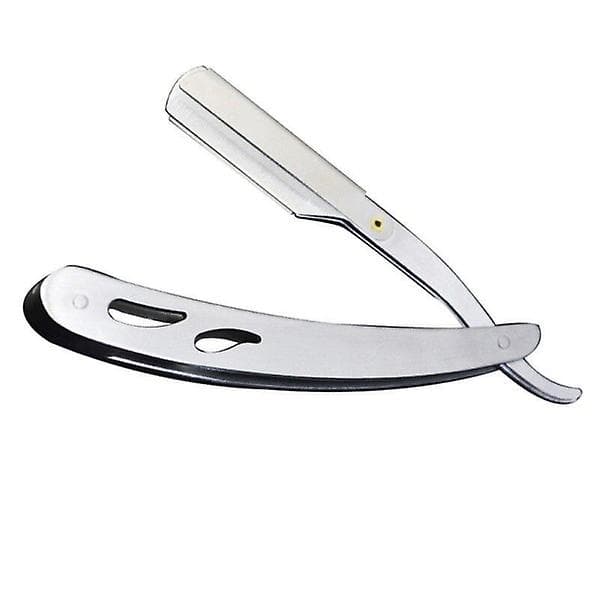 Barberskraber med 10 blade - Rustfrit stål - Sølv