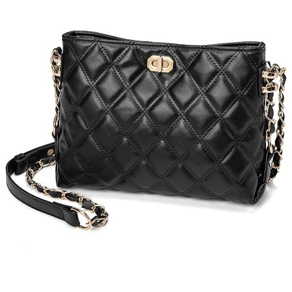 Små crossbody-väskor för kvinnor Plånböcker Mode Läder Lättvikts Handväskor Axelväska