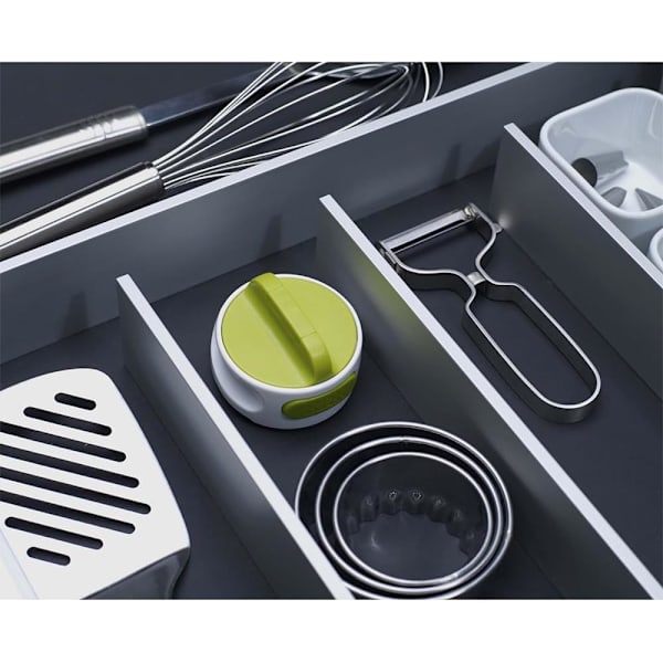 Can-Do Kompakt Dåseåbner, Dåseåbner med automatisk greb, Hvid/Grøn White/Green 36