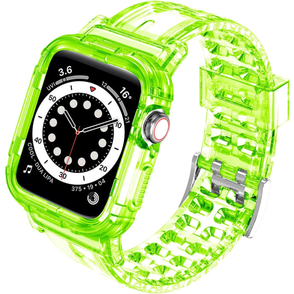 VÄRI_NIMI/KOKO_NIMI Crystal Bright Green 38mm/40mm/41mm