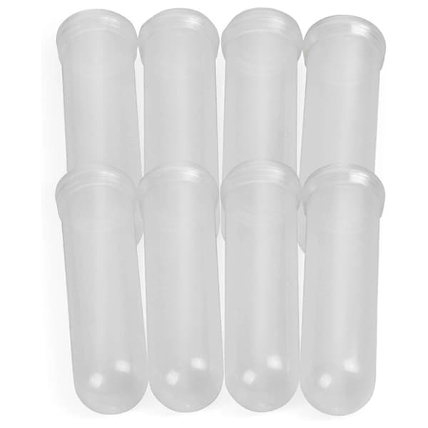 16 stk 50 ml store blomsterrør med stativholder for silkeblader, stengler og blomsterstiklinger