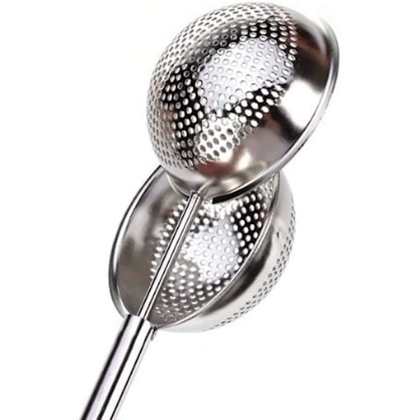 Kugleformet te-infuser i rustfrit stål, si til hjemmet og kontoret