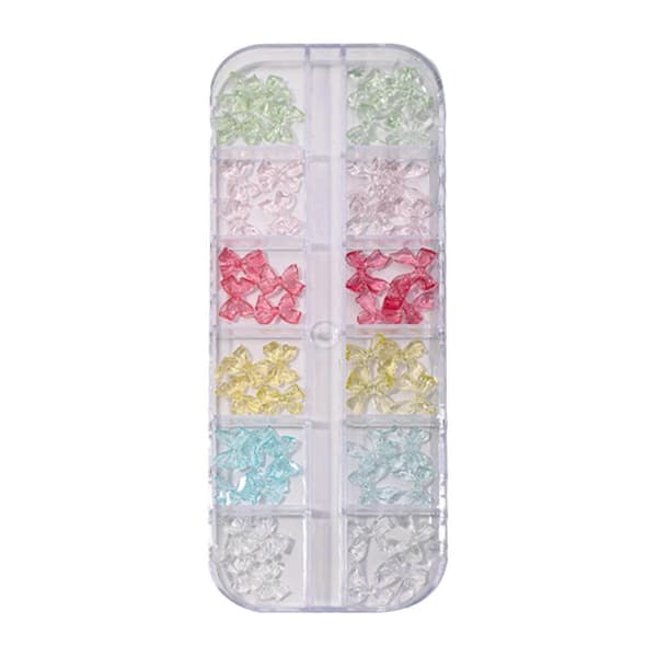 Neglekunsttilbehør – med 12 rum – til gør-det-selv-manicure J