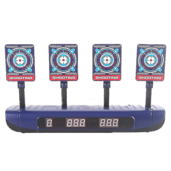 Elektronisk digital poengsum skyteskive for Nerf-pistoler Automatisk tilbakestilling Mål Leketøy Barn Bursdagsgave