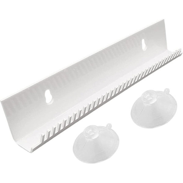 1 stk Akryl Hårforlengelse Holder - Vegg Hårforlengelse Holder, Forlengelse Caddy Med Sugskopper - Veggmontert Hårforlengelse Hengerstativ For Vask