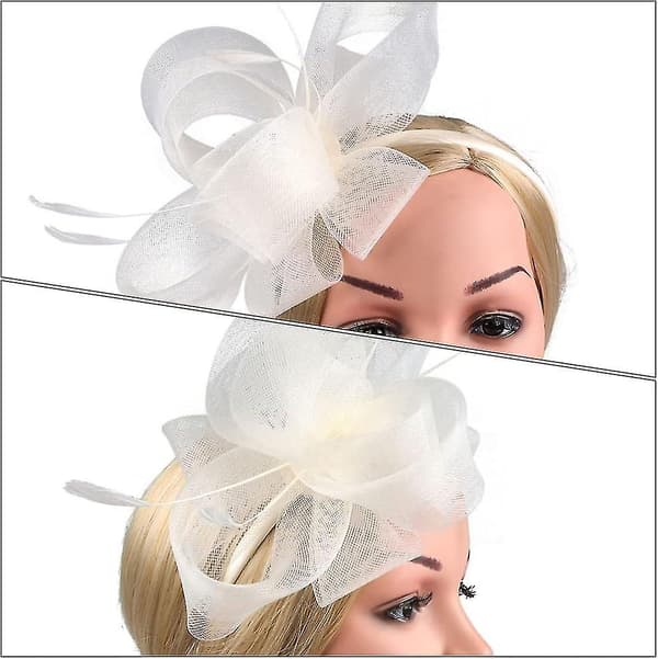 Fascinator-hiusklipsi, kukkahuntu, panta, cocktail-teekutsupanta, flapper