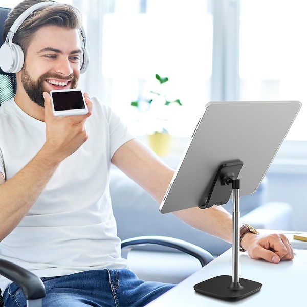 Study Home Pöytäpuhelimen telineeseen Tablet 45 Kulmassa säädettävä korkeus säilytysteline