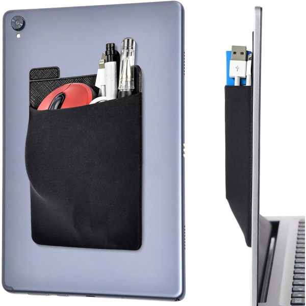 Case extern hårddiskbärväska, påsehållare för datortillbehör, Stick-on bärbar organizer förvaringsficka för extern hårddisk One Pack