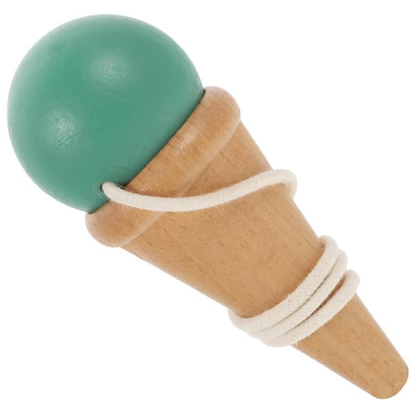 Trä Kendama Leksak för Koordinationsövning med Handfärdighetsleksaker