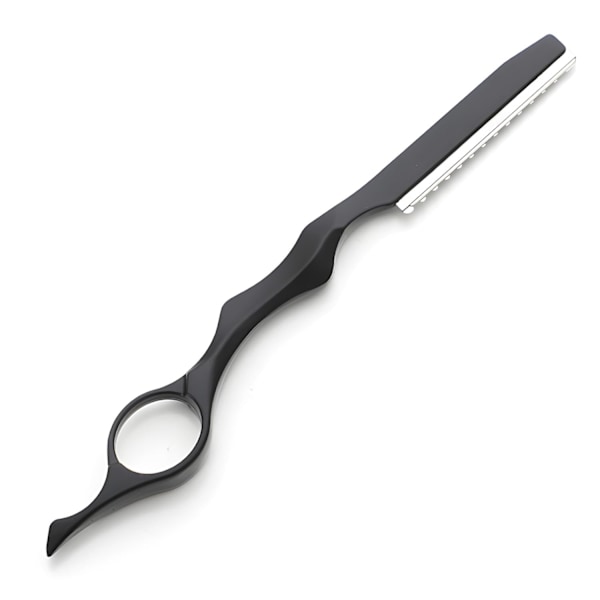 Hårstyling Rakblad Tunnande Kam Professionell Hårtrimmer Hårsax Texturerande Rakblad Hårsaxverktyg för Salong Hemanvändning (Svart) black
