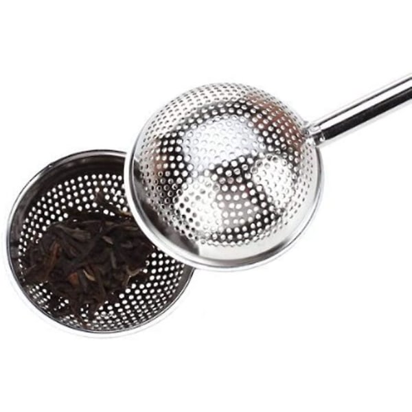 Kugleformet te-infuser i rustfrit stål, si til hjemmet og kontoret