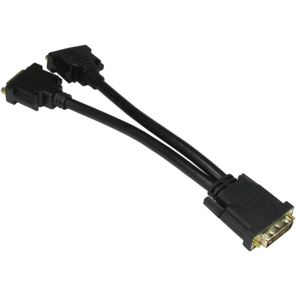 DVI-D Splitter Cable Adapter - Kopioi kuvasi KAHDELLE näytölle