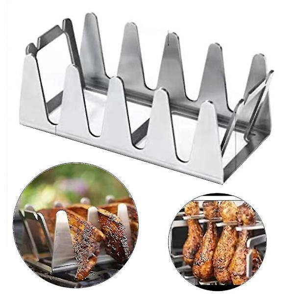 Multifunktionel grillstativ i rustfrit stål