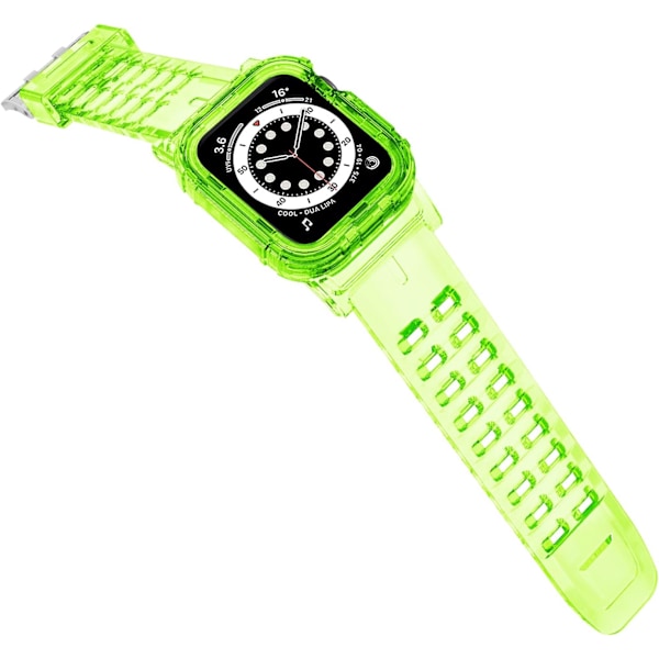 VÄRI_NIMI/KOKO_NIMI Crystal Bright Green 38mm/40mm/41mm