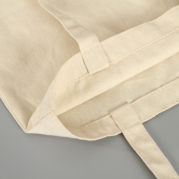 1 kangaskassi 35*40cm valkoinen white