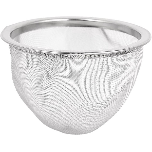 Sourcing Map Metal Household Mesh Net Tea Leaves Strainer Spice Infuser Stainless Steel