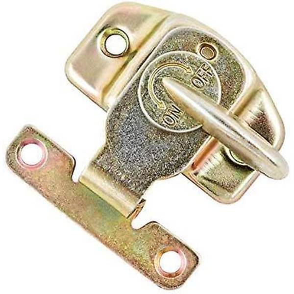 Spisebordlåse, Spisebordssamlingskabinetslåse, Metalbordlåse, Skuffeskab Hardware Spænde(2stk, Guld)