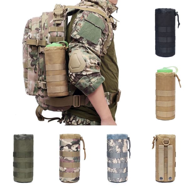 Taktisk Molle Vandflaskepose