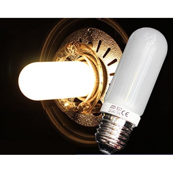 2 kpl JDD valokuvastudion salama lamppu E27 mallinnuslamppu 240v 150w Studio Strobe