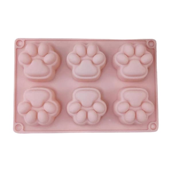 3D Kattepote Bageform til DIY Dessert - Varme- og Kuldebestandig - til Gelé og Sæbe S