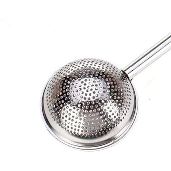 Kugleformet te-infuser i rustfrit stål, si til hjemmet og kontoret