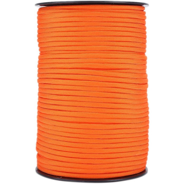 Tält Rep 100M Polypropylen Hållbar 9 Strand Tält Rep för Klädstreck Strapping Rep Klättring（orange） Orange