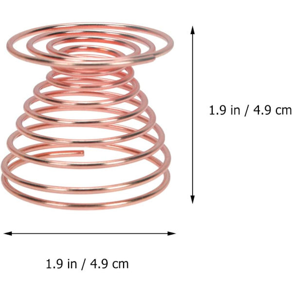 Set med 4 rostfria äggkoppar Mini fjädertråd äggbricka äggkoppshållare för hemmakök (roséguld) Rose Gold