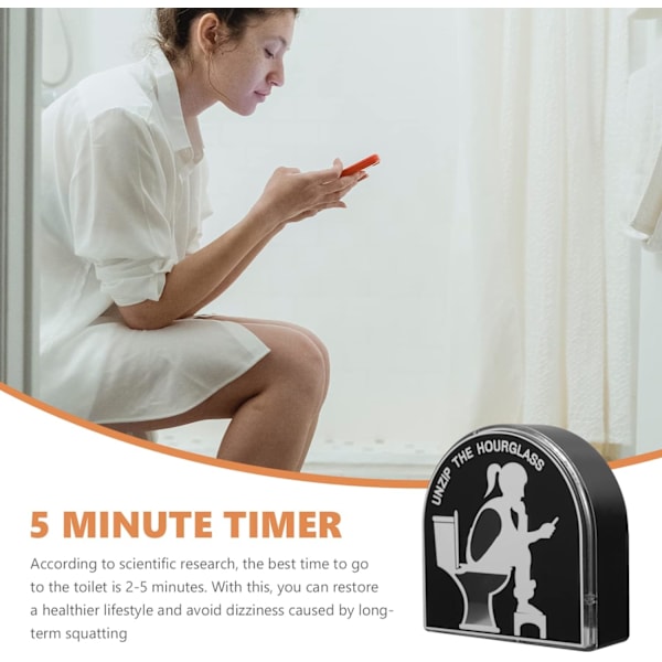 5 minuters timer - Hemmets tidshanteringsassistent - Rolig present till pappa - Present till kvinnor och pappor
