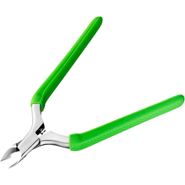 Nagelbandsskärare för torr hud Manikyrverktyg Nagelvård Verktyg/Rostfritt Stål Nagelbandstrimmer Nagelbandsklippare Nagelbandstång/för Salong Hem/, Grön green