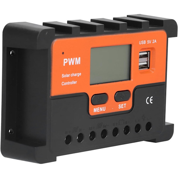 Solcellsladdningsregulator, Solcellsladdningsregulator Kretskortsskydd Dubbel USB-gränssnitt Parameter Justerbar