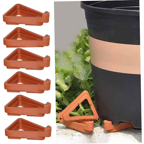 Plantkruka Tår-Blomkruka Fötter Stighöjare Lyft Triangelstöd för Trädgård Inomhus Utomhus 12PCS