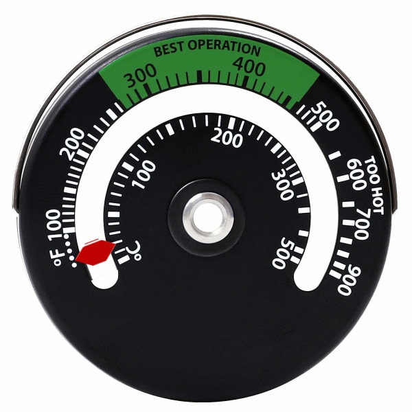 Magnetisk spis termometer eld spis rör temperatur monitor termometer mätare