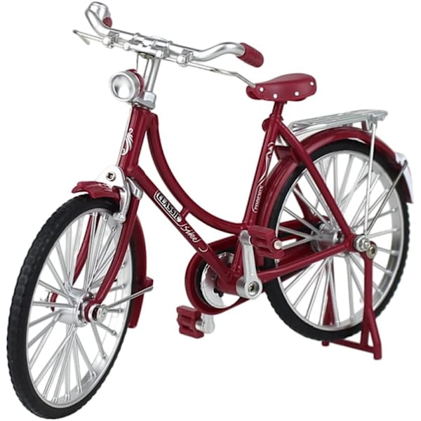 Samlarobjekt för cykelentusiaster cykelmodell 1/10 skala legering simulerad cykling cykel dekoration retro cykelmodell