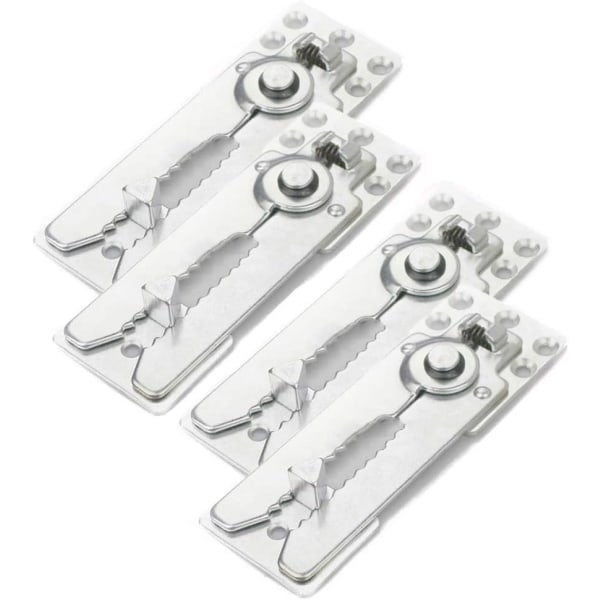 4-pack soffa Snap sektionssoffa koppling med skruvar, stora hörnsoffor stödbrädor, 155 mm