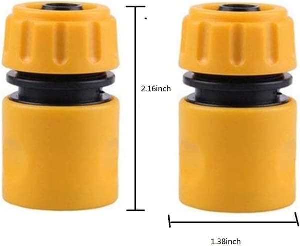 Slangkoppling Snabbkoppling 1/2\" Slang Snabbkoppling (4-pack)