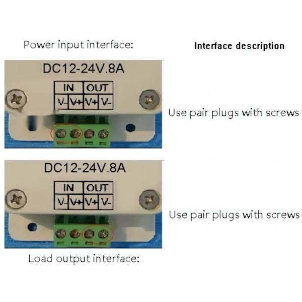 PWM-dimmerbrytare Elektriska dimmerbrytare Justerbar ljusstyrka Ljusströmbrytare LED-listljus för LED-lampor Bandlist 12V-24 V 8A