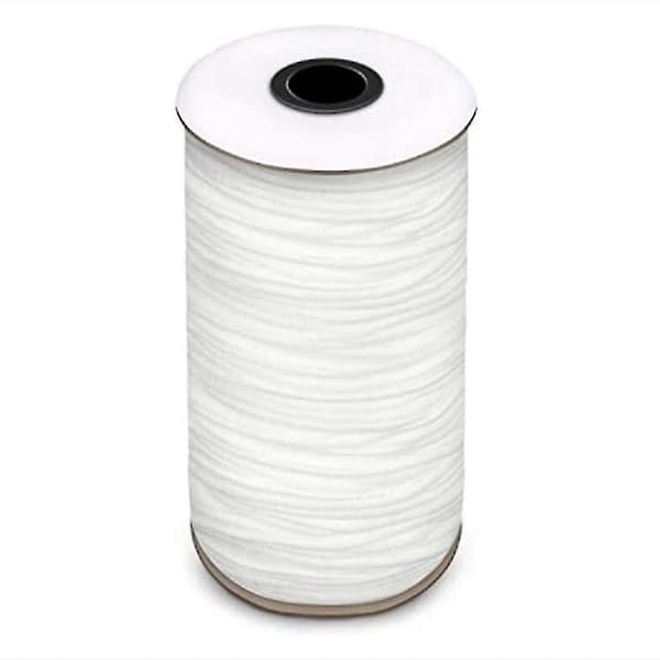 3 mm bred elastisk sladd/tungt stretchat elastiskt spolspole, 100 meter