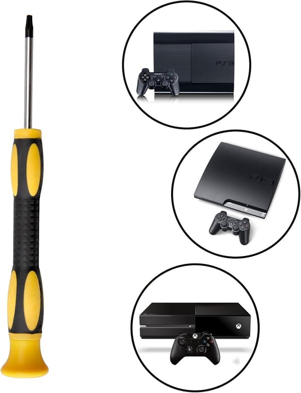 Trader Torx T10 Säkerhetsskruvmejsel för PS3 Xbox 360 Controller Playstation 4